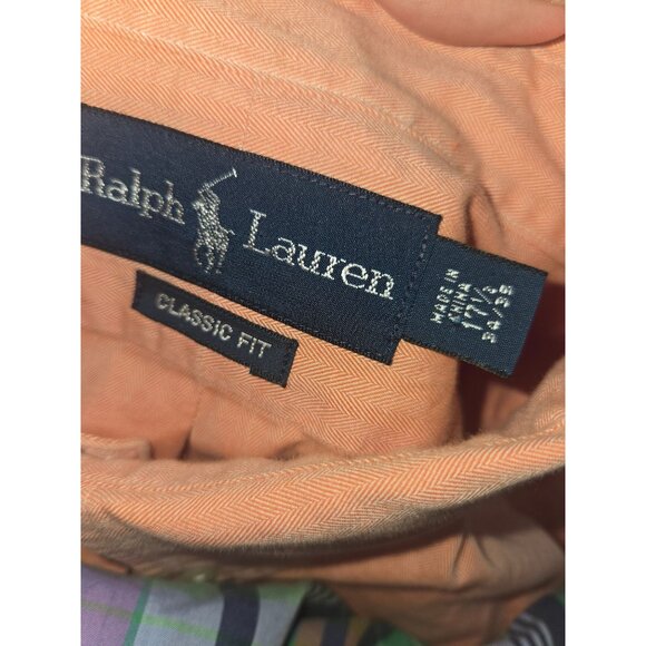 Ralph Lauren Mens Classic Fit Dress Shirt 17.5/34-35 XL 54" Chest - Picture 6 of 8